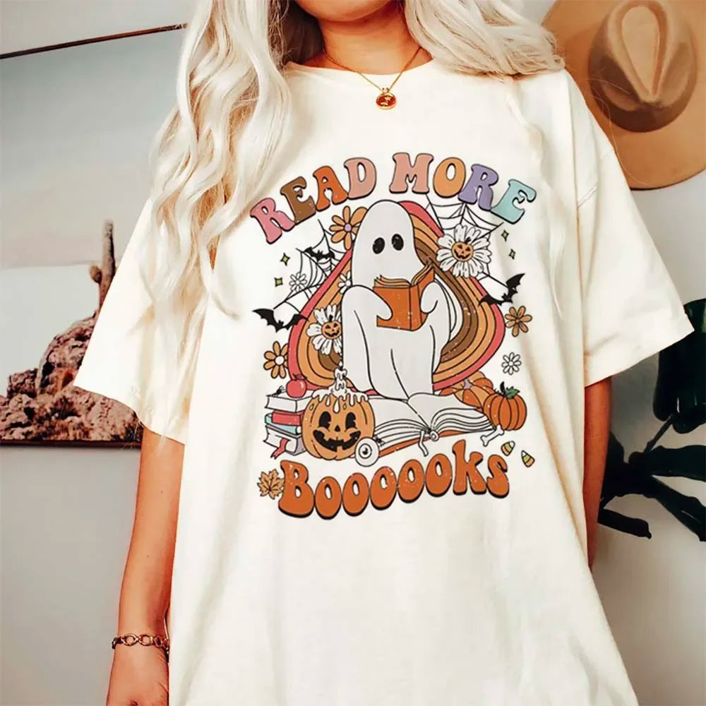 Halloween Tees! Womens Spooky Graphic T-Shirts