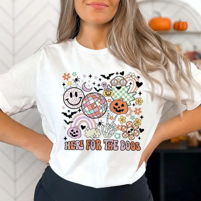 Halloween Tees! Womens Spooky Graphic T-Shirts