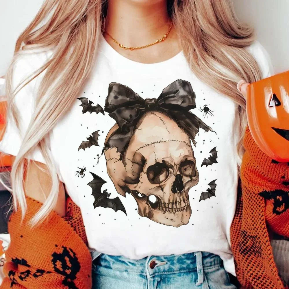 Halloween Tees! Womens Spooky Graphic T-Shirts