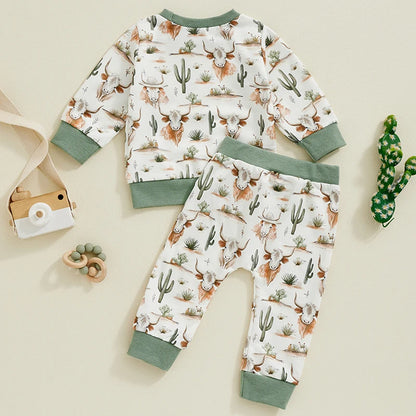 2-Piece Fall Outfits! Boy’s "Big Brother" Long Sleeve Sweatshirt & Pants Sets