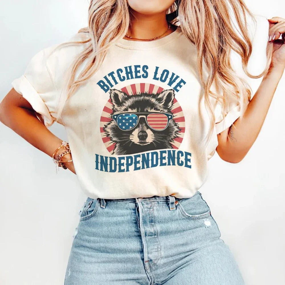 Independence Day Tees! Women's 4th of July Graphic T-Shirts