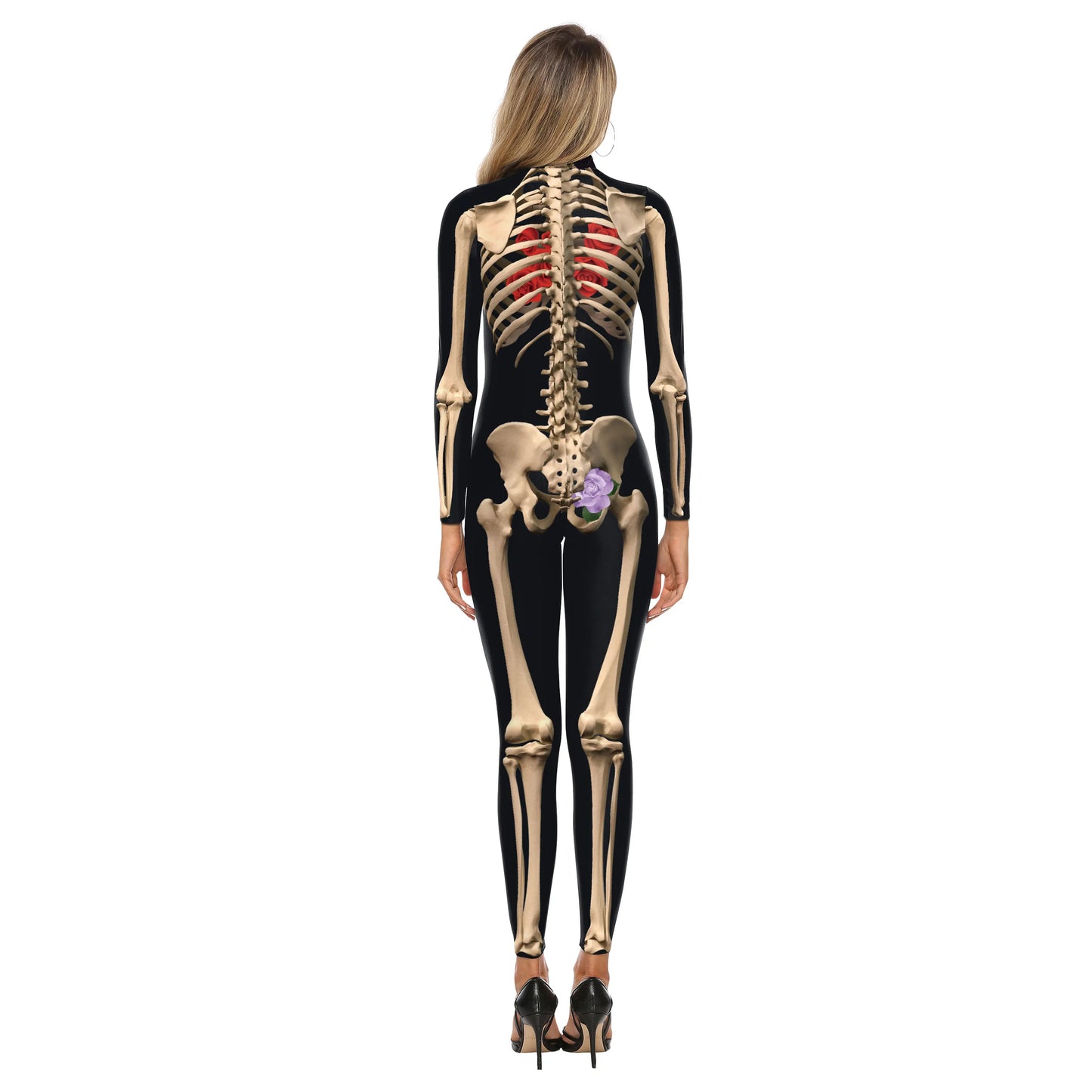 Skeleton Bodysuits! Full One Piece Halloween, Day of The Dead, Cosplay, Party Costumes