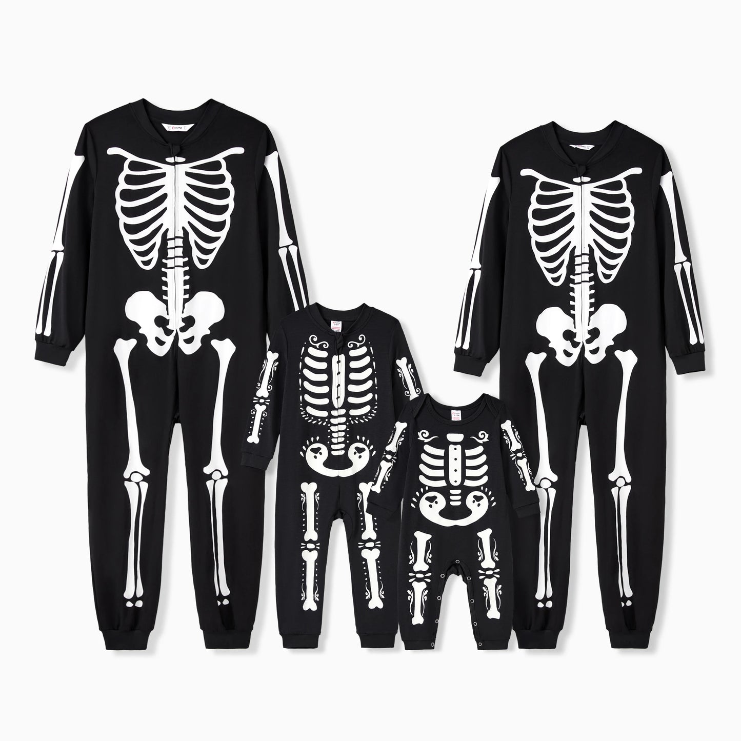 Family Matching! Skeleton Halloween Pajamas Sets