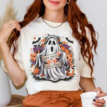 Halloween Tees! Womens Spooky Graphic T-Shirts