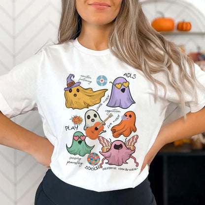 Halloween Tees! Womens Physical Therapy Graphic T-Shirts