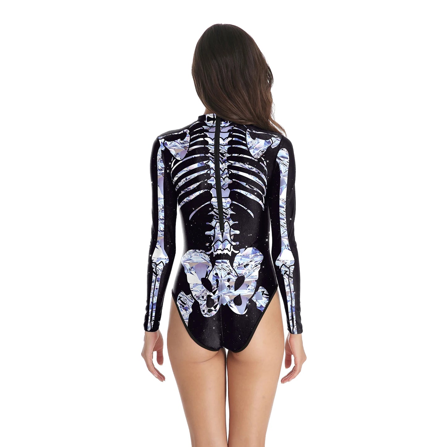 Skeleton Bodysuits! One Piece Day of The Dead, Halloween, Costume Party, Cosplay