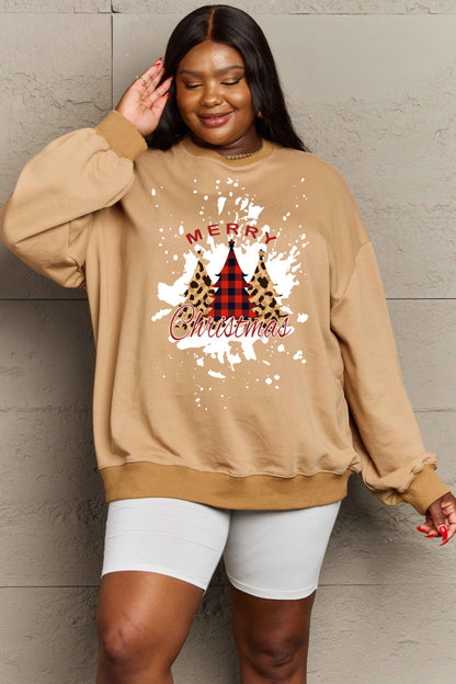 MERRY CHRISTMAS Graphic Sweatshirt