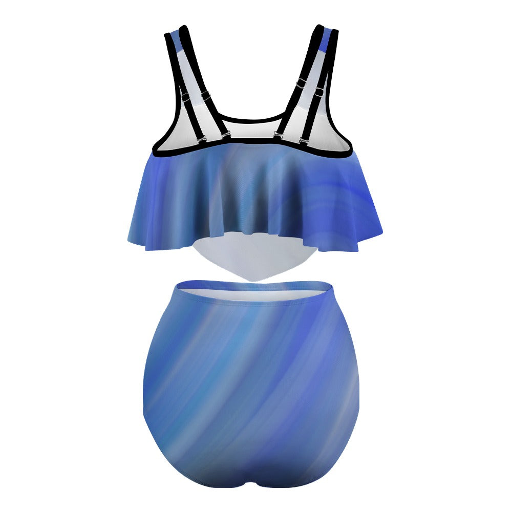 Women's Stretchy Multicolor Bikini Swimsuits