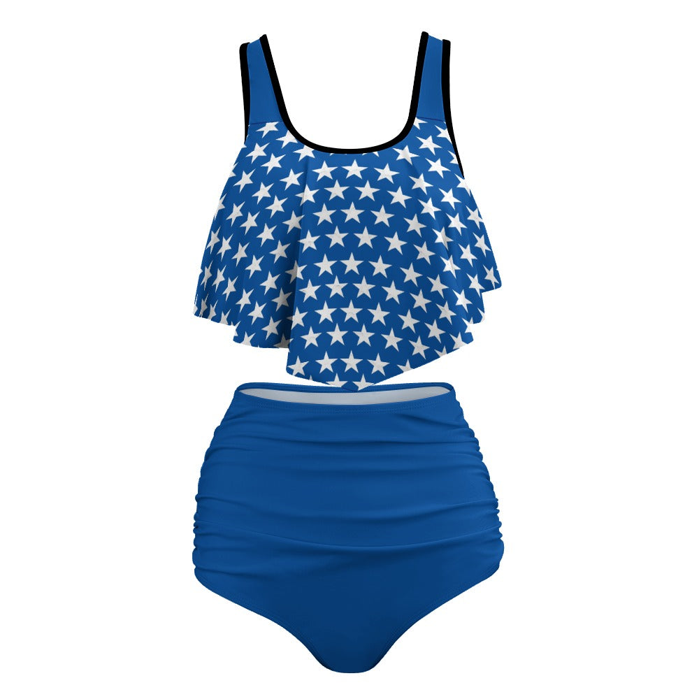 Women's Stretchy 4th of July Bikini Swimsuits