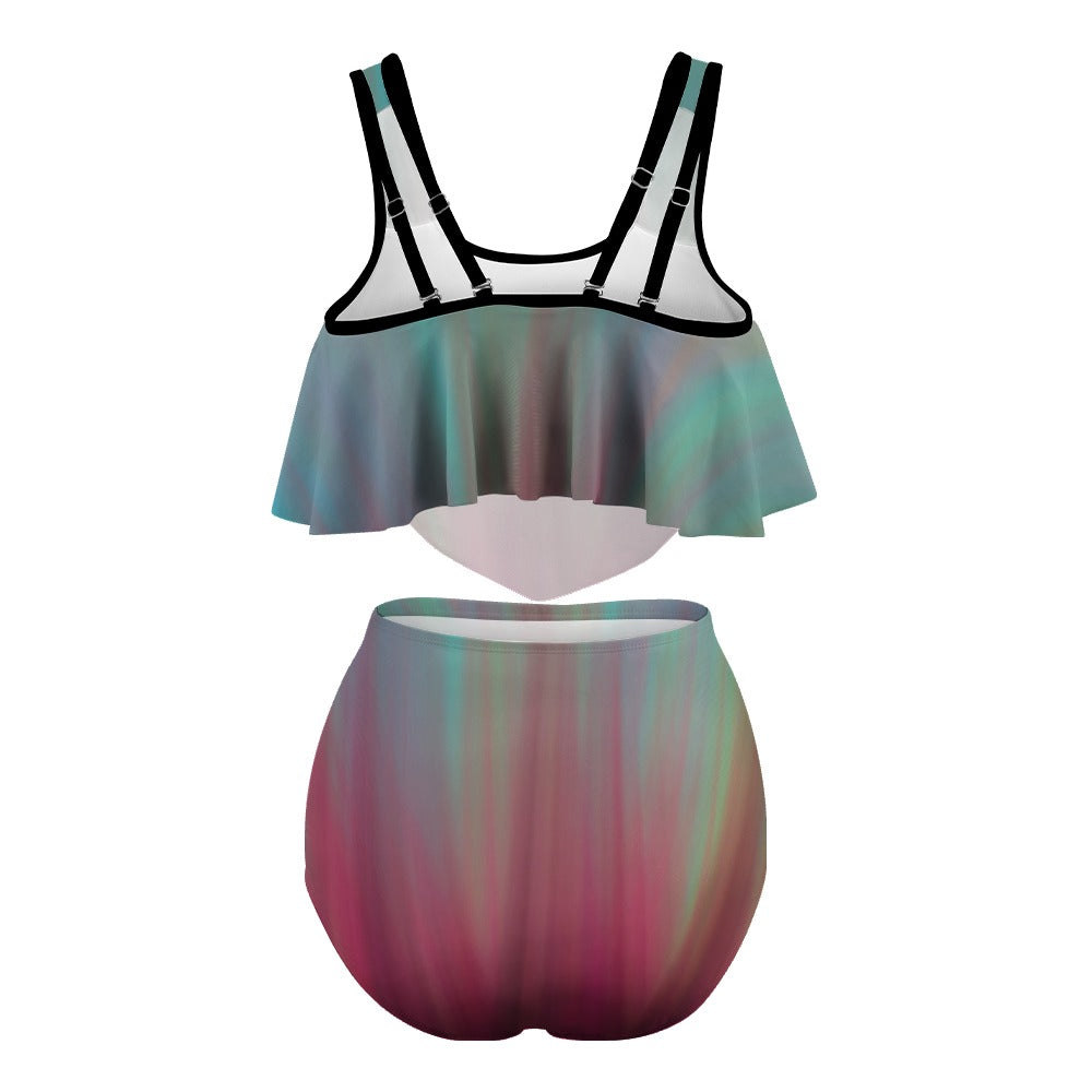 Women's Stretchy Multicolor Bikini Swimsuits