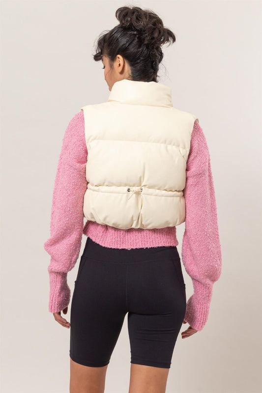 Pocketed Solid Vest
