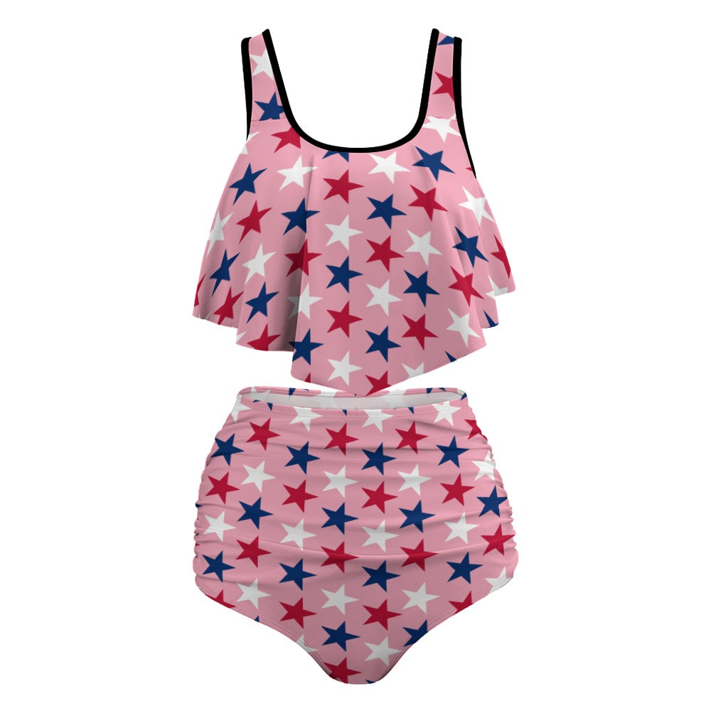 Women's 2-Piece 4th of July Plus Bikinis