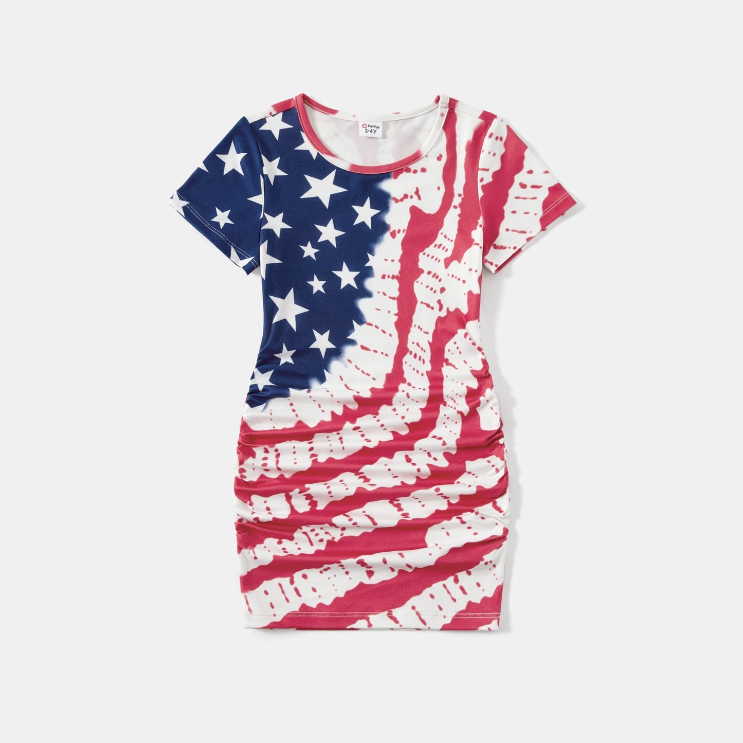 Family Matching! Independence Day American Flag Dresses, Rompers & T-Shirts
