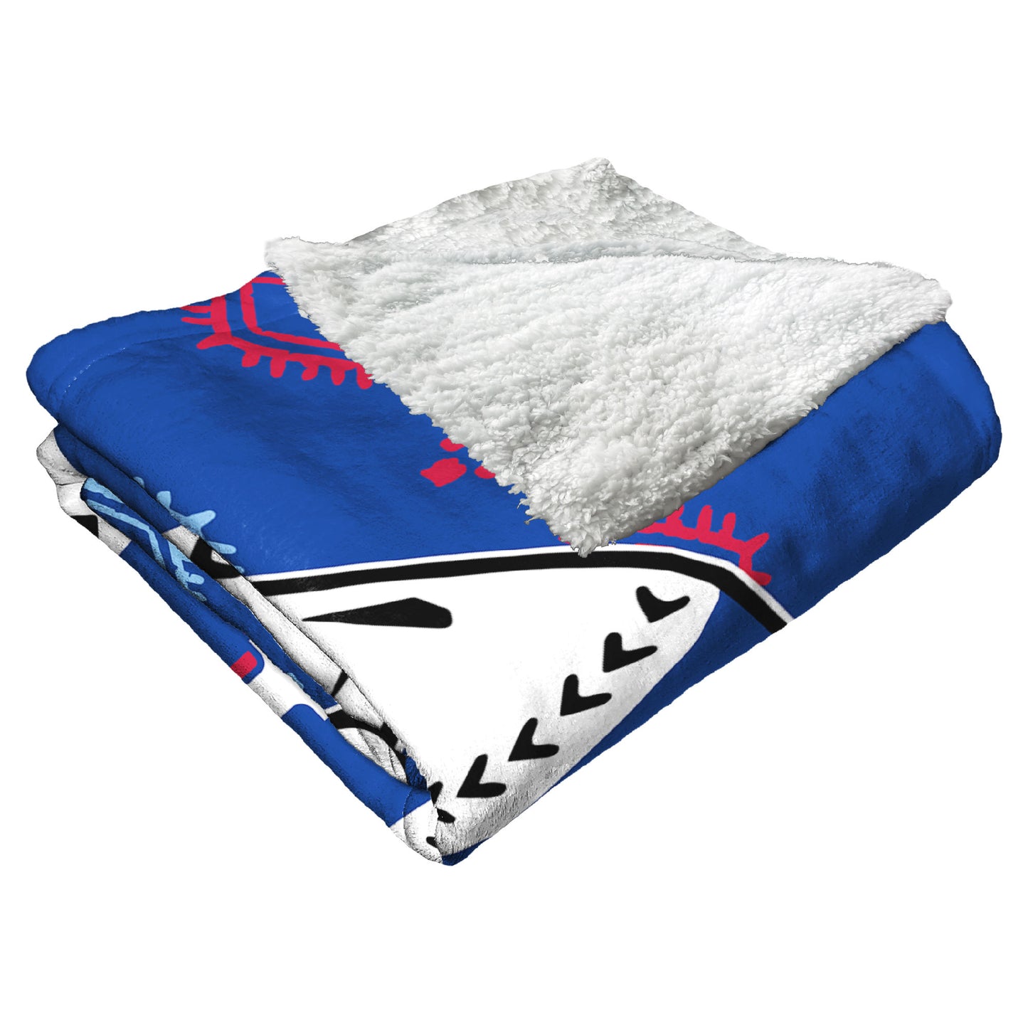 CANDY SKULL - RANGERS Silk Touch Sherpa Blanket 50"x60"