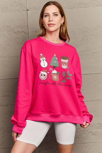 JINGLE ALL THE WAY Long Sleeve Sweatshirt