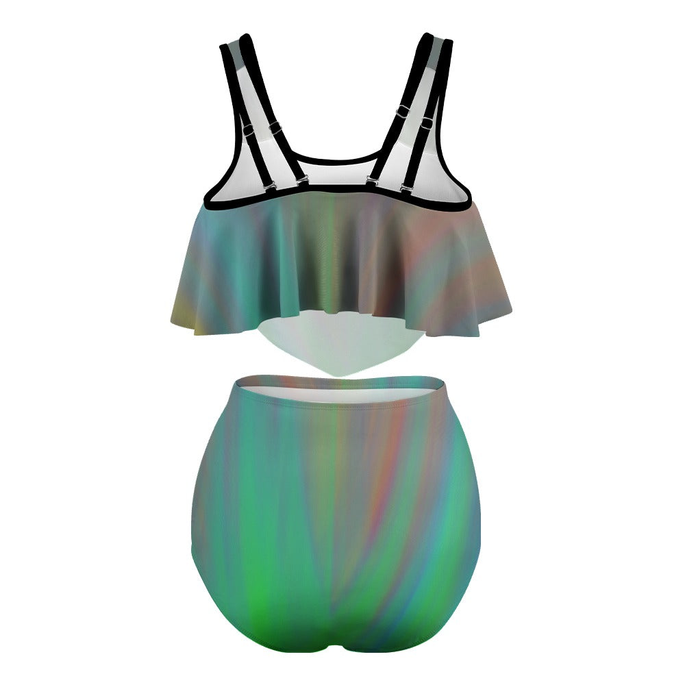 Women's Stretchy Multicolor Bikini Swimsuits