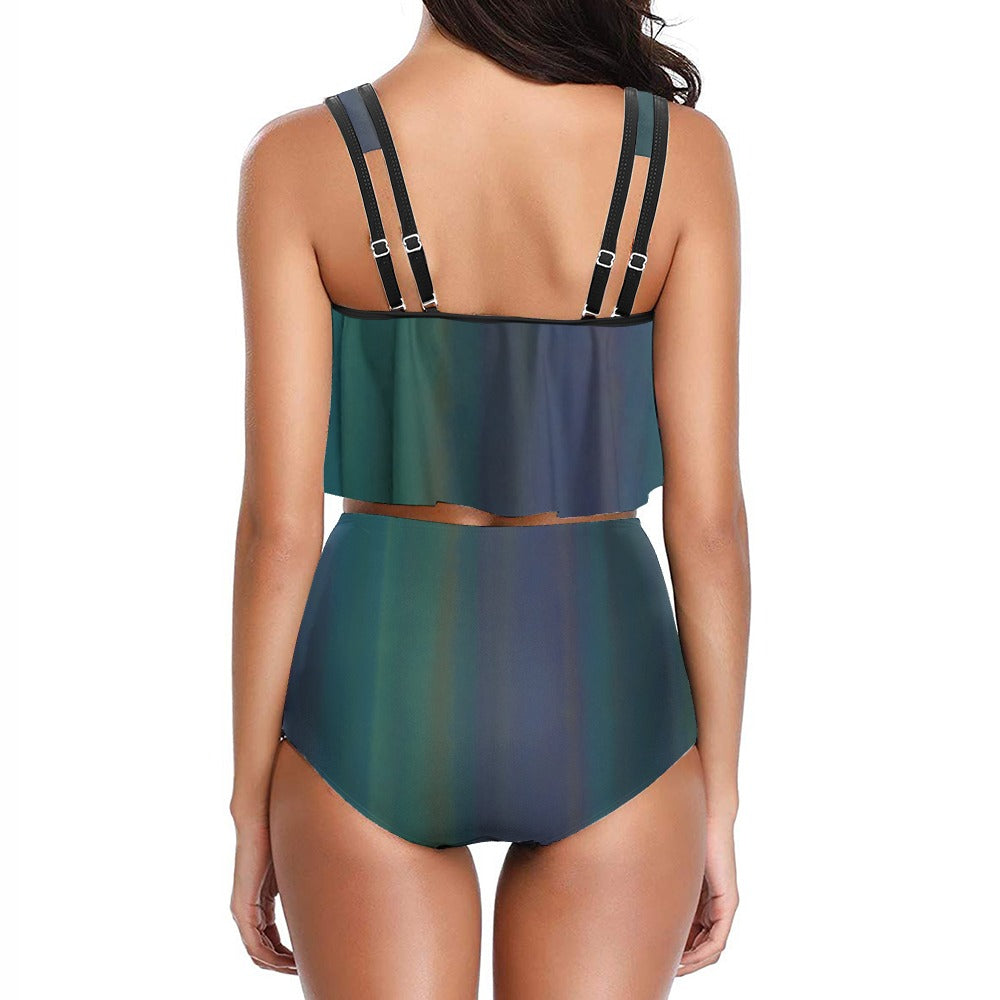 Women's Stretchy Multicolor Bikini Swimsuits