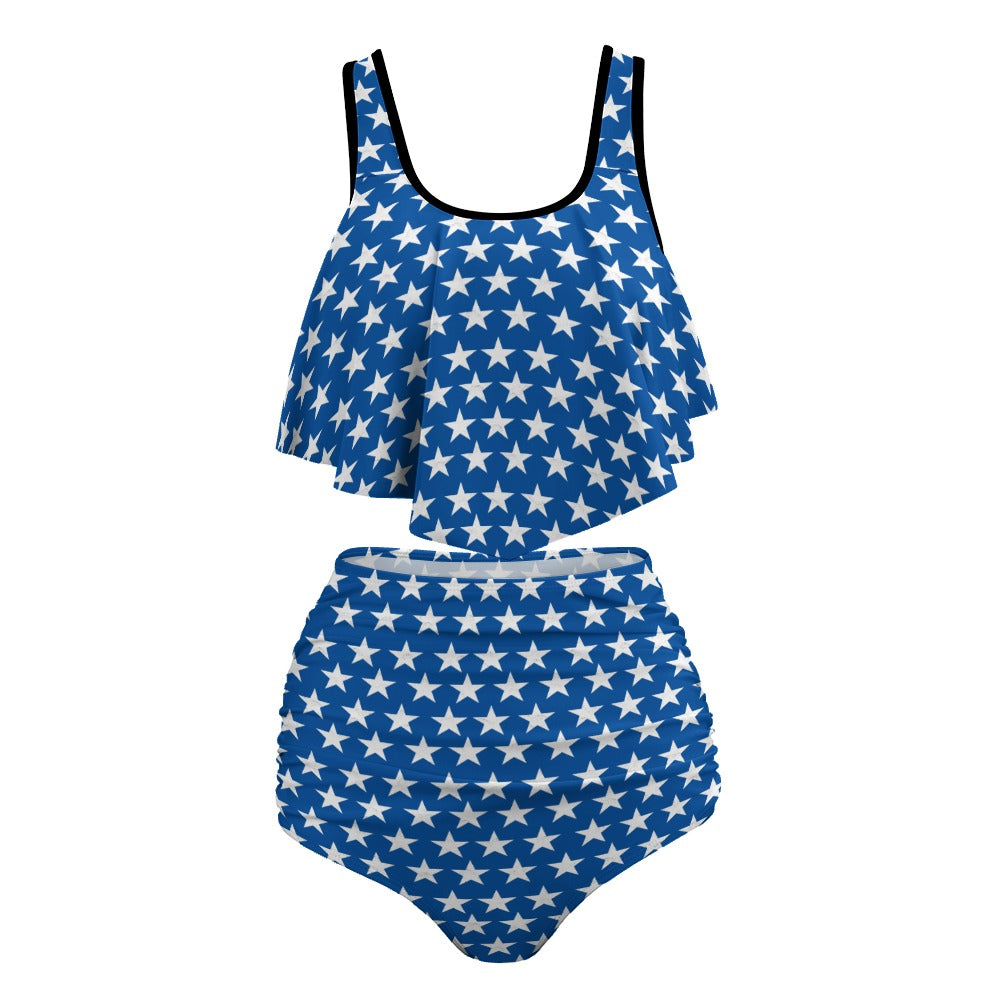 Women's Stretchy 4th of July Bikini Swimsuits