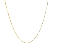 14k Yellow Gold Classic Box Chain (0.45 mm)
