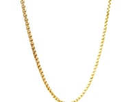 14k Yellow Gold Solid Round Box Chain (1.60 mm)