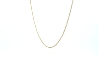 14k Yellow Gold Cable Link Chain (0.50 mm)