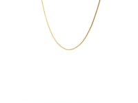 14k Yellow Gold Round Snake Chain (0.70 mm)