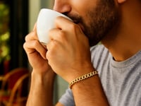 6.2mm 14k Yellow Gold Lite Curb Bracelet