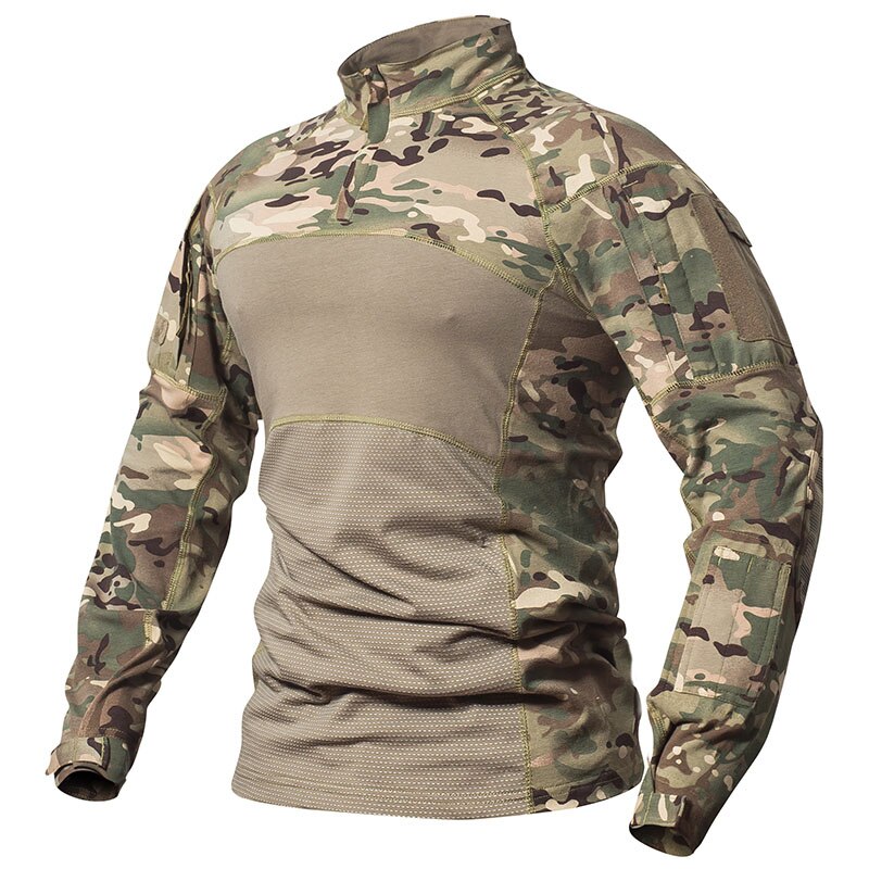 Long Sleeve Tactical Camo Shirts