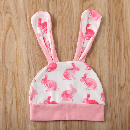 Boy’s & Girl’s Easter Bunny Rabbit Onesies, Pants & Hat Outfit Sets