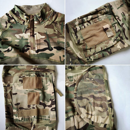 Long Sleeve Tactical Camo Shirts