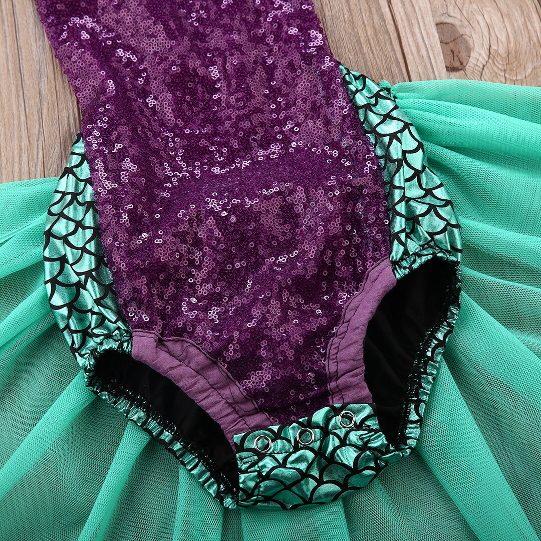 Mermaid Dress with Matching Headband