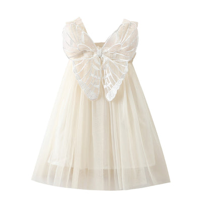 Girl's Mesh Fairy Butterfly Wing Dresses