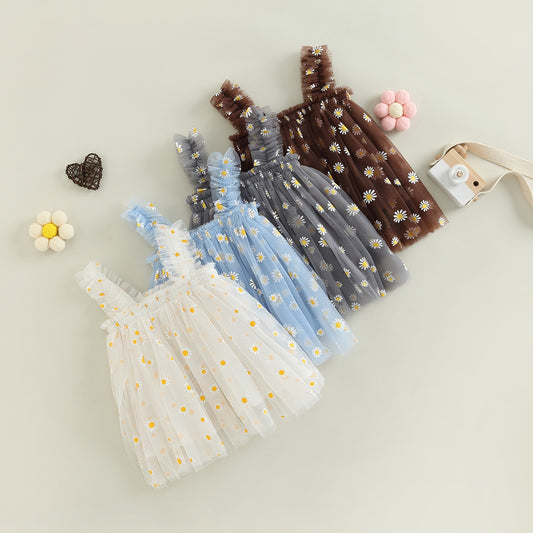 Girl's Tulle Daisy  Dresses