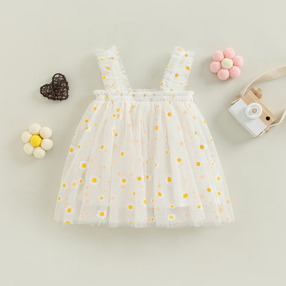 Girl's Tulle Daisy  Dresses