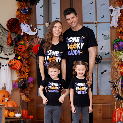 Family Matching! One Spooky Family Pumpkin T-Shirts & Rompers