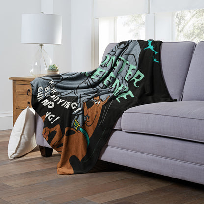 Warner Bros. Scooby-Doo Monsters Revenge Throw Blanket 50"x60"