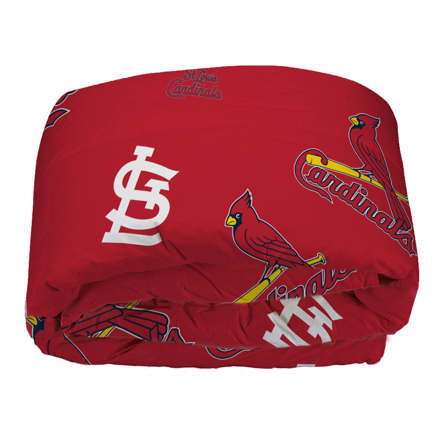 St Louis Cardinals OFFICIAL MLB Twin Bed In Bag Set