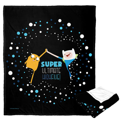 Adventure Time Super Ultimate High Five Throw Blanket 50"x60"