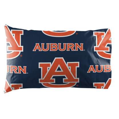 Auburn Tigers Rotary Queen Bed In a Bag Set