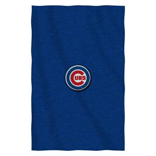 Cubs OFFICIAL MLB "Dominate" Sweatshirt Throw Blanket; 54" x 84"