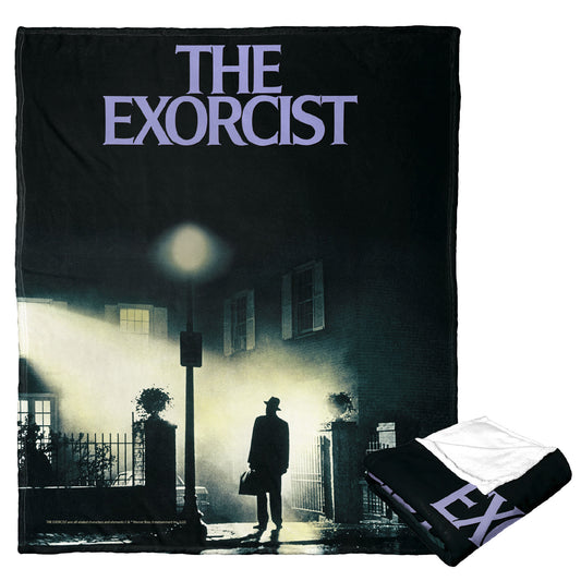 Exorcist Exorcist Poster Throw Blanket 50"x60"