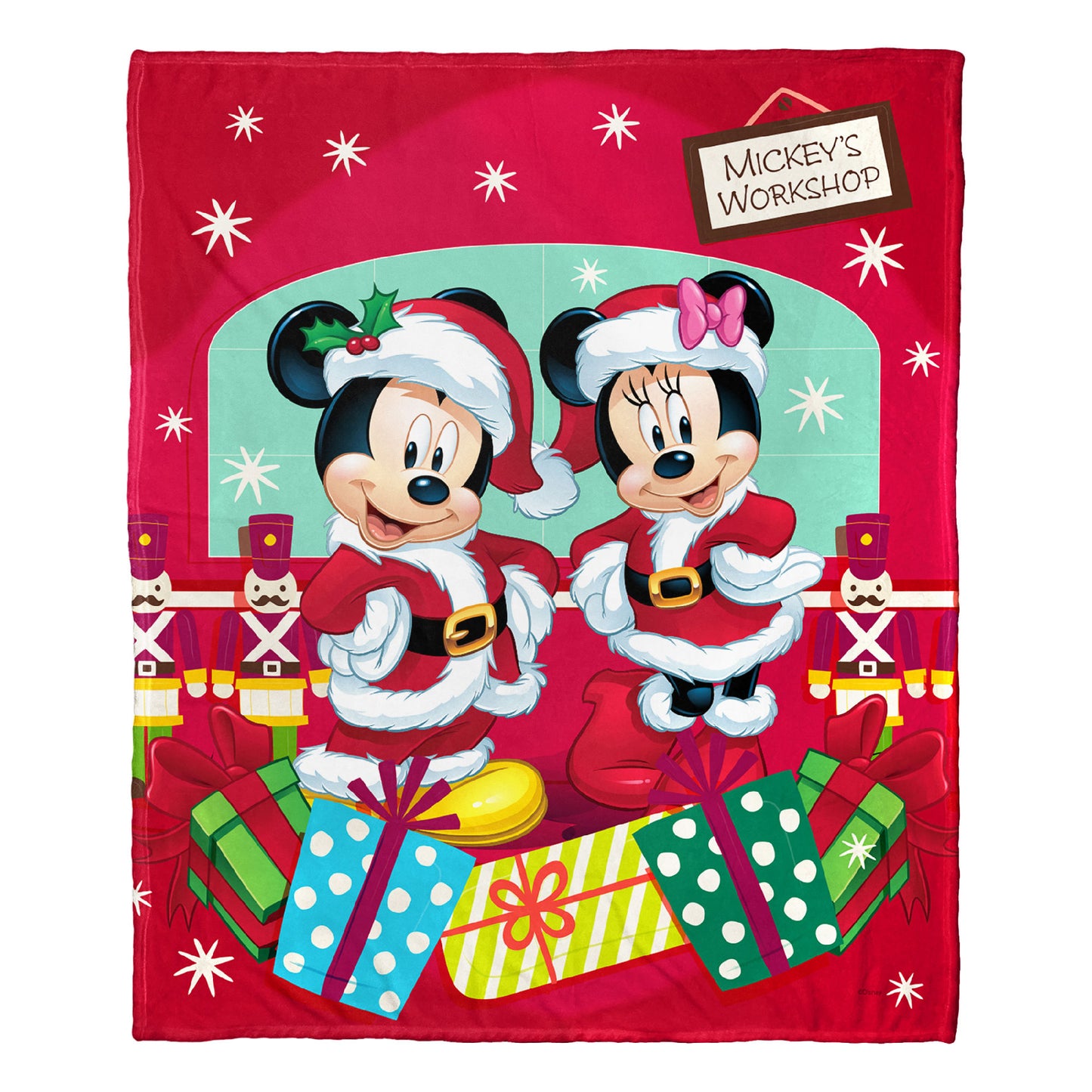 Mickey Mouse, Mickey Workshop Throw Blanket 50"x60"