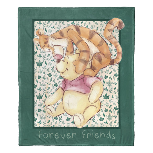 Winnie the Pooh Forest Joy Throw Blanket 50"x60"