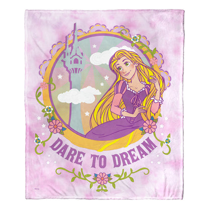 Disney Princess Rapunzel Dreamer Throw Blanket 50"x60"