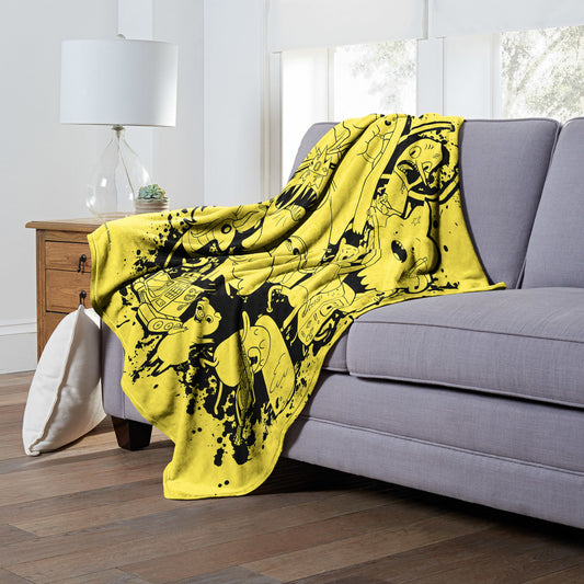 Adventure Time Inked Friends Throw Blanket 50"x60"