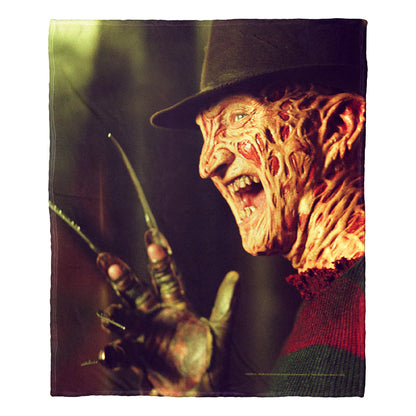 Freddy vs Jason Freddy Waves Throw Blanket 50"x60"