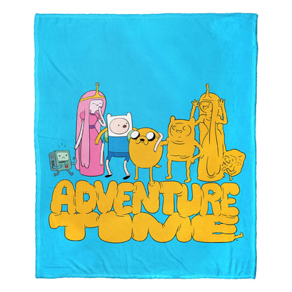 Adventure Time Jake Silliness Throw Blanket 50"x60"