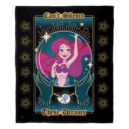 Disney Princess Mystical Ariel Throw Blanket 50"x60"