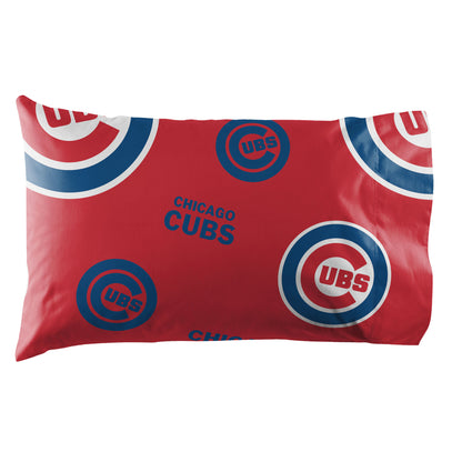 Chicago Cubs OFFICIAL MLB Queen Bed In Bag Set