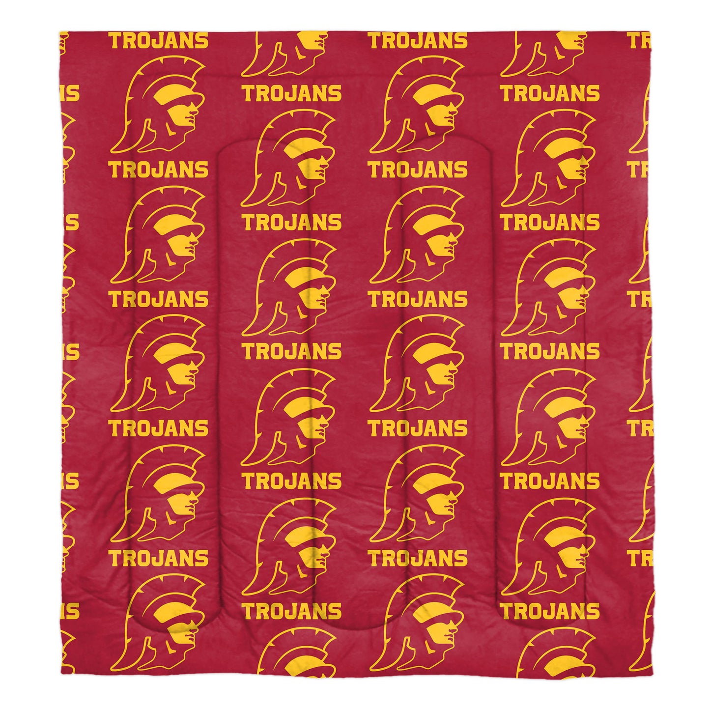 Southern Cal Trojans Full Rotary Bed In a Bag Set